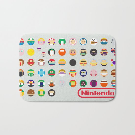 Mintendo Bath Mat