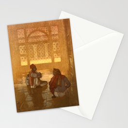 Fatehpur Sikri by Yoshida Hiroshi - Japanese Vintage Ukiyo-e Woodblock Painting Stationery Card