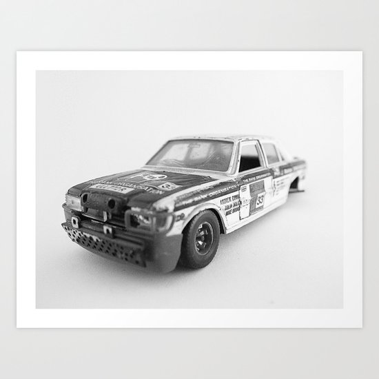 Wrecked Toy Car 02 - Alpha Romeo Art Print