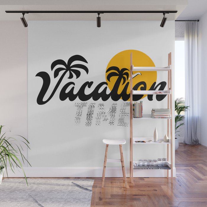Vacation time Wall Mural
