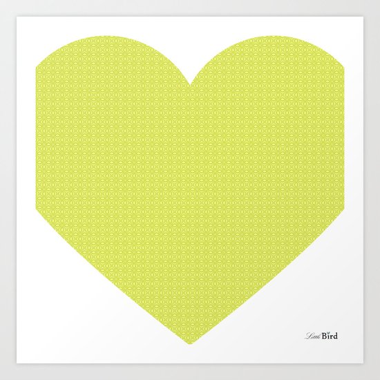 I love you this much... (green) Art Print