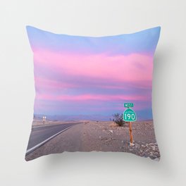 Death Valley Sunrise Throw Pillow