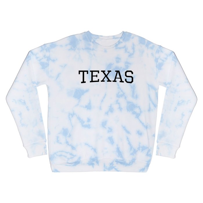 Texas - Black Crewneck Sweatshirt