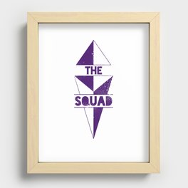 The Squad: Gritty Purple Recessed Framed Print