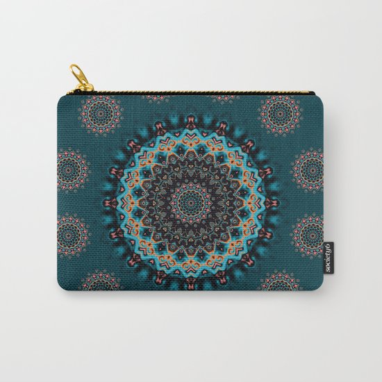Colorful mandala Carry-All Pouch