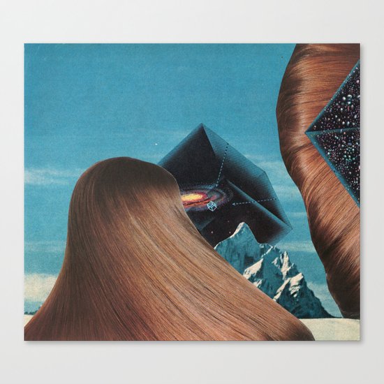 the thin air - goofbutton collaboration #7 Canvas Print