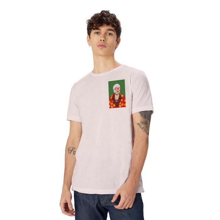 zara iris apfel t shirt