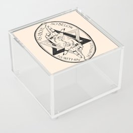 As Above, So Below Acrylic Box