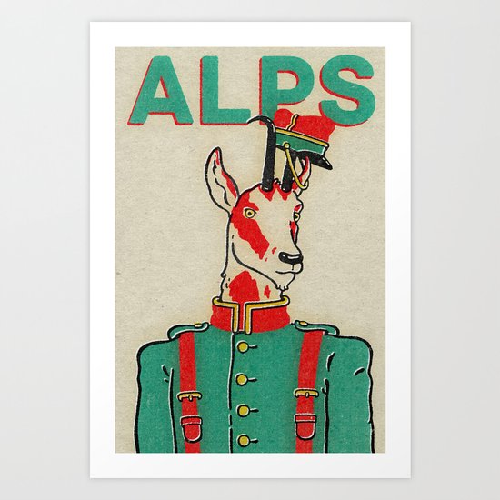 Chamois Art Print