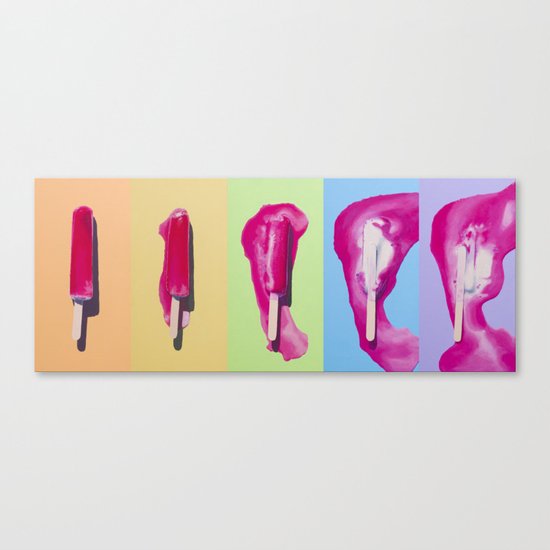 Danse Macabre x Popsicles Canvas Print