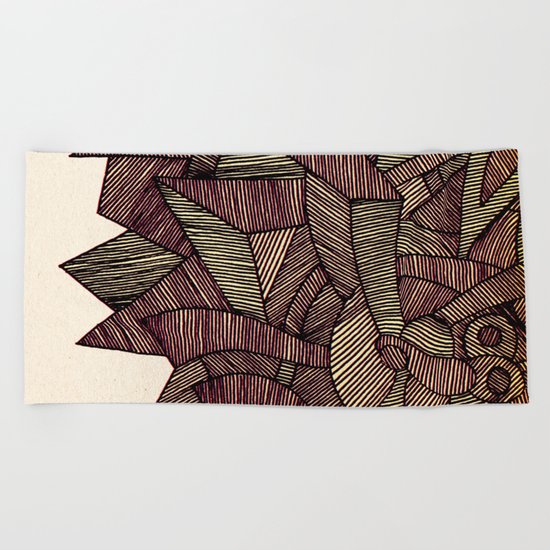 - heat - Beach Towel