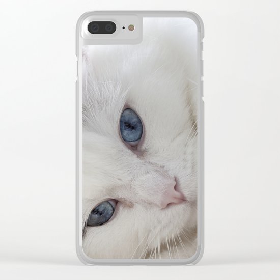 Bedroom eyes Clear iPhone Case