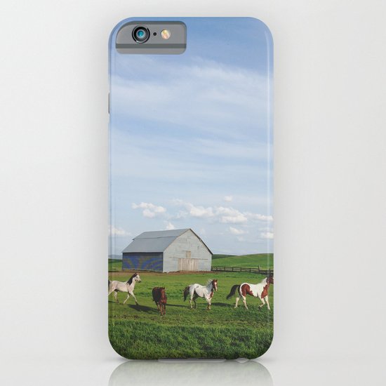 Farm Horses iPhone & iPod Case