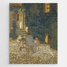 Edouard Vuillard Repast In A Garden Jigsaw Puzzle
