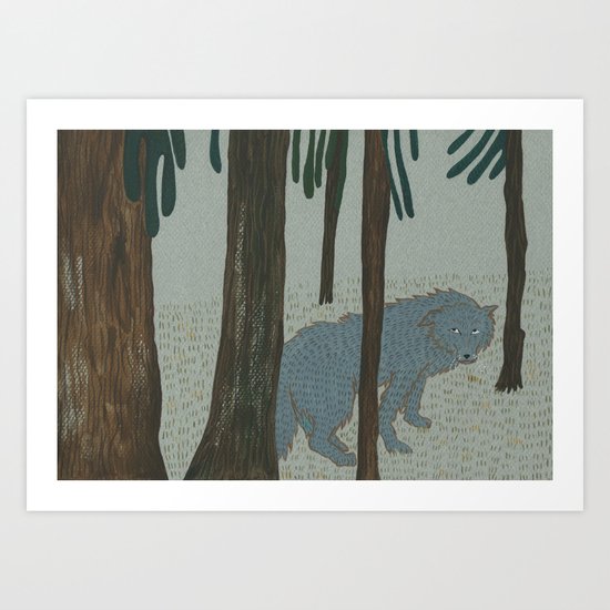 Wolf Art Print