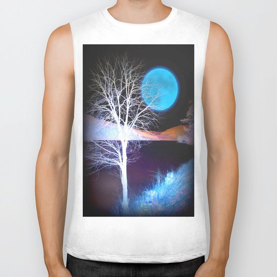 Moon Tree Biker Tank