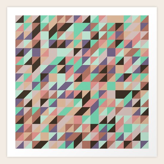 Triangle Art Print