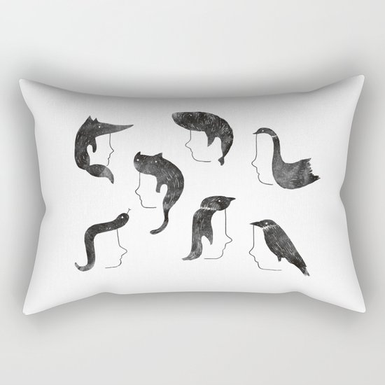 Hairnimals Rectangular Pillow