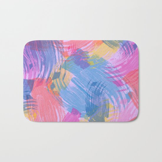 Abstract Painting II Bath Mat