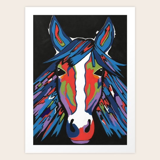 Spirited Horse Art Print