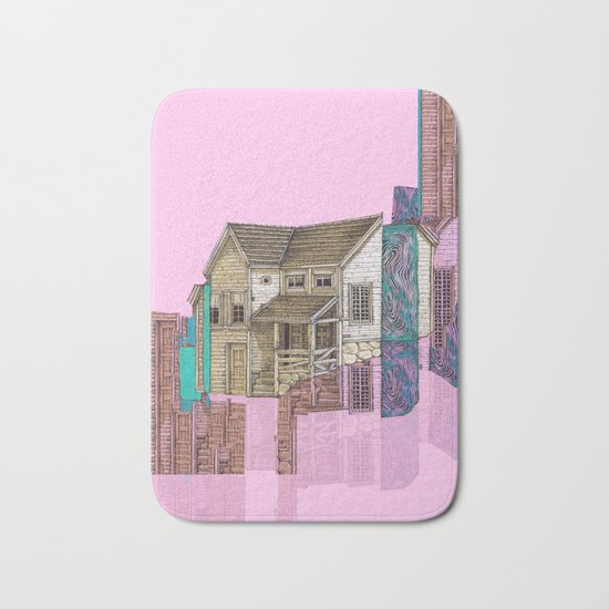 house defromation Bath Mat