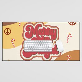 Merry and Bright Desk Mat