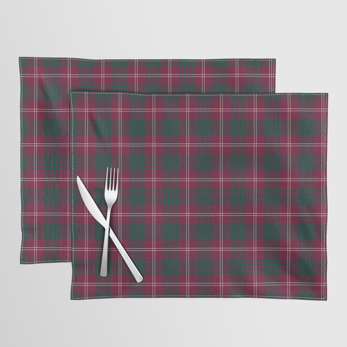 Clan Crawford Tartan Placemat