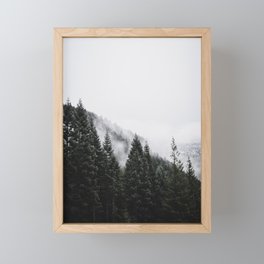 Silver Star Mountain Framed Mini Art Print