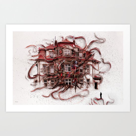 Lebendige Zeit Art Print