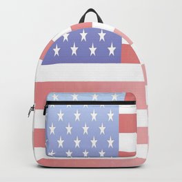 flag of the usa - with color gradient Backpack | Americanflag, Us, Starsandstrips, Graphicdesign, Losangeles, Newyork, Patriotic, Banner, Epluribusunum, Unitedstates 