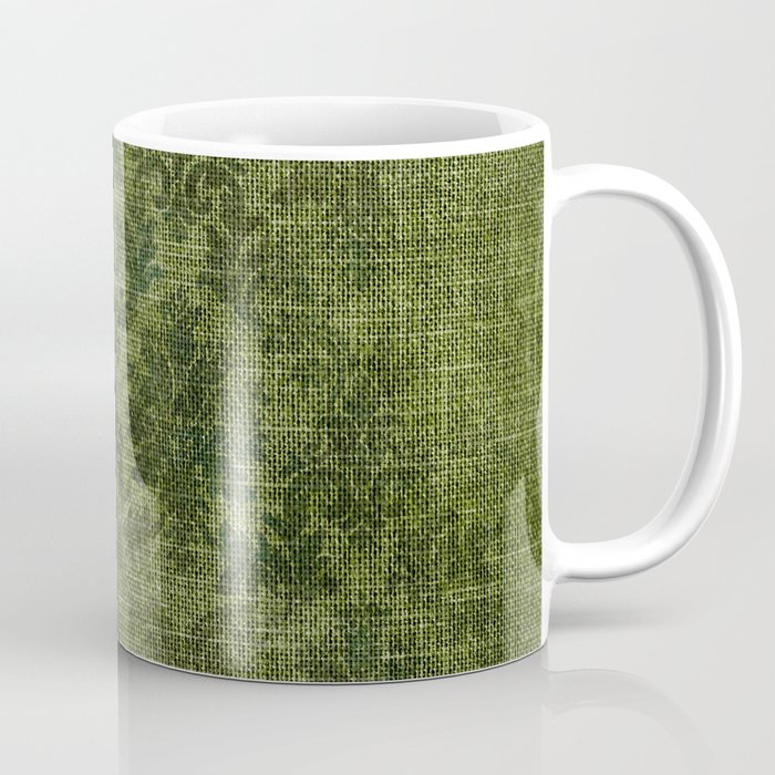 Aged Damask Texture 8 Coffee Mug