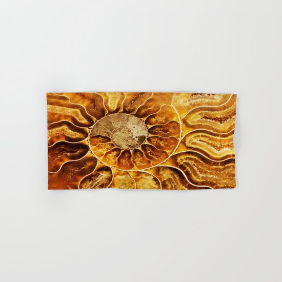 AMAZING AMMONITE Hand & Bath Towel