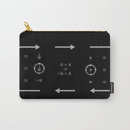 One, Zero, Infinity - An Artistic Proof Carry-All Pouch