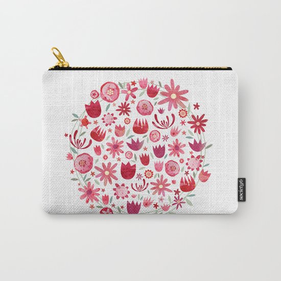Summer Flowers Carry-All Pouch
