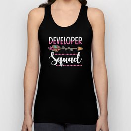 Developer Women Squad Team Unisex Tank Top