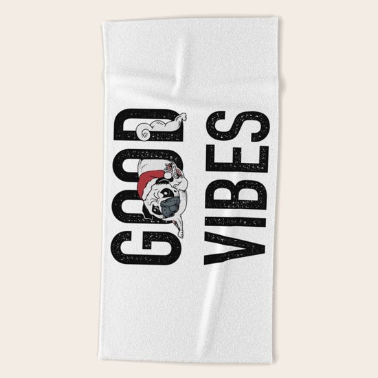GOOD VIBES Beach Towel