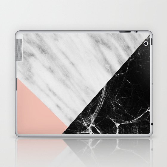 Marble Collage Laptop & iPad Skin