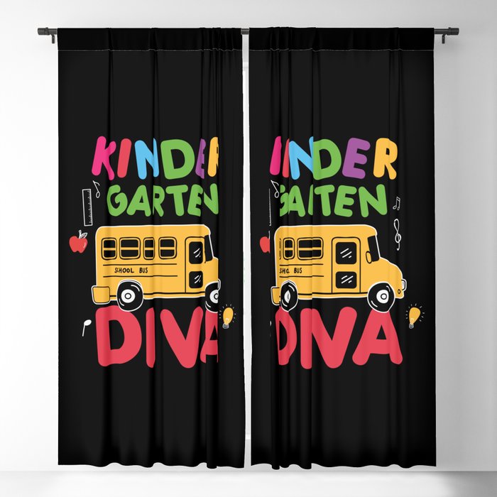 Kindergarten Diva Blackout Curtain
