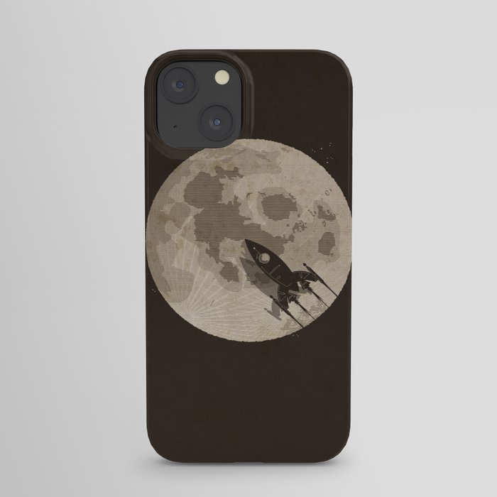 Around the Moon iPhone Case
