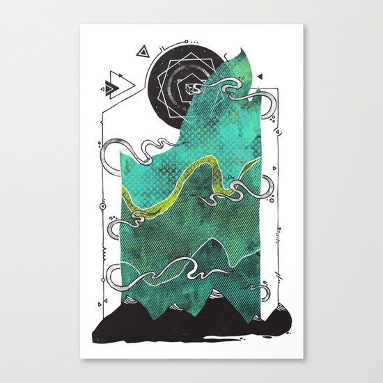 Northern Nightsky Canvas Print
