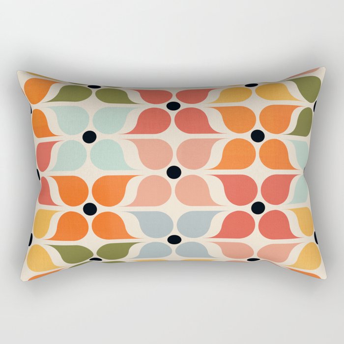 Old times geometry pattern Rectangular Pillow