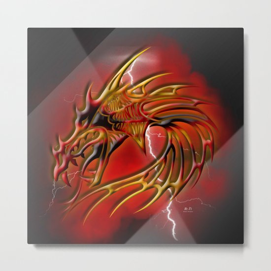 Dragon One Metal Print