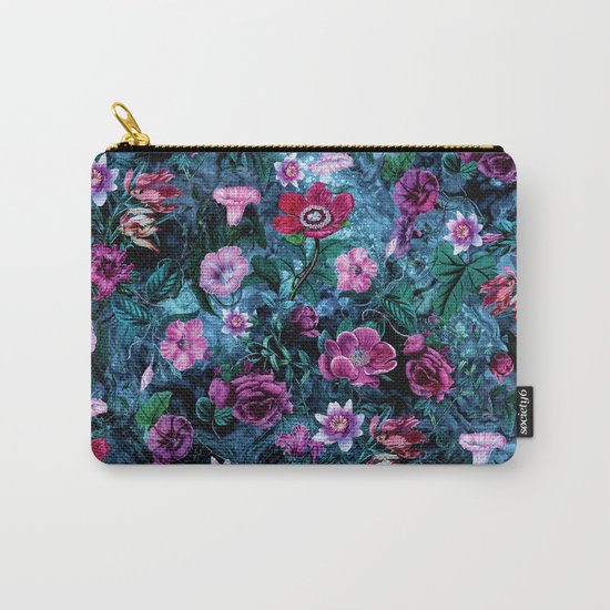 Deep Blue Carry-All Pouch