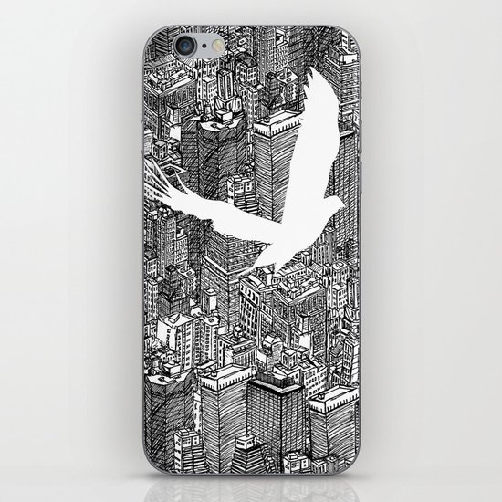 Ecotone (black & white) iPhone & iPod Skin