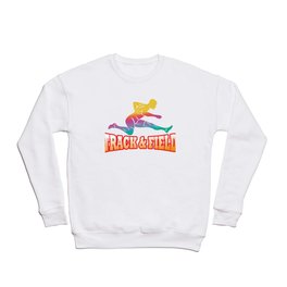 Track and Field Track & Field Runner Running Gift Crewneck Sweatshirt | Discusthrower, Giftidea, Shot, Thrower, Discus, Trackandfield, Graphicdesign, Track, Throw, Gift 