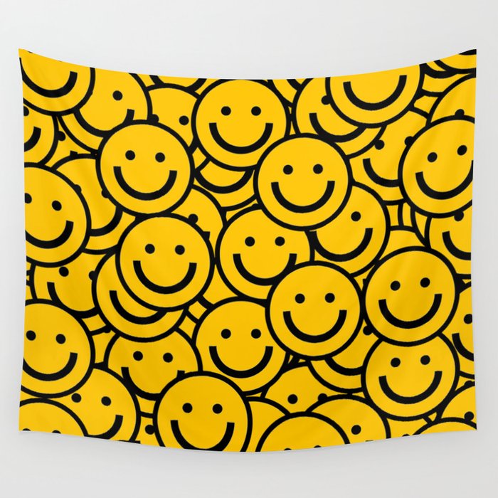 Smiley Wall Tapestry