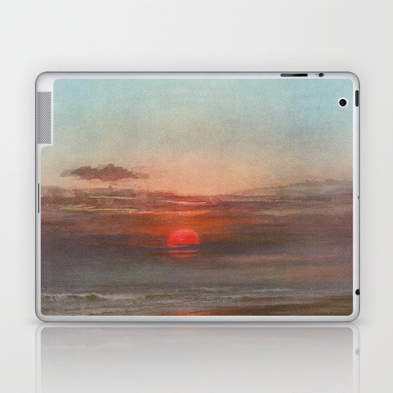 Sunset seascape Laptop & iPad Skin