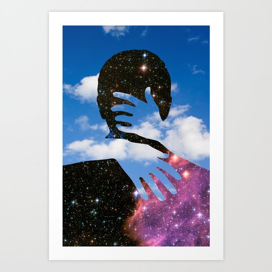 Sky Kiss Art Print