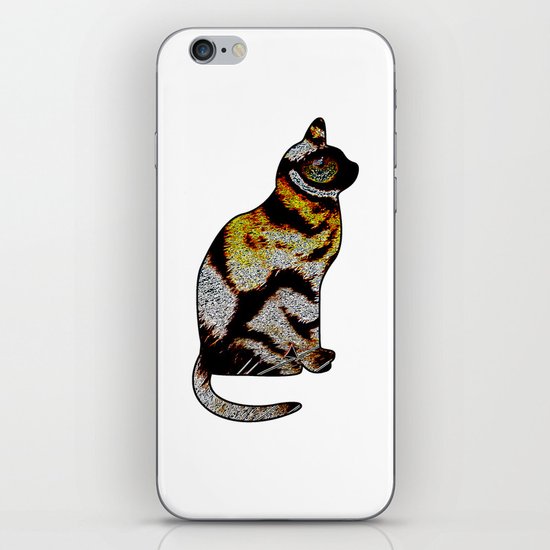 CAT TIGER iPhone & iPod Skin