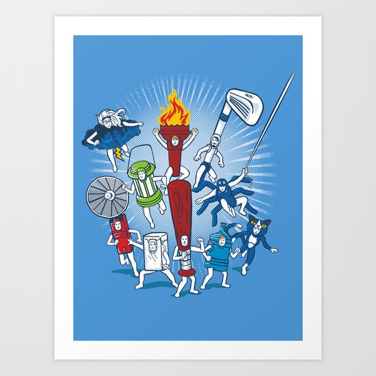 Any resemblance is purely coincidental Art Print